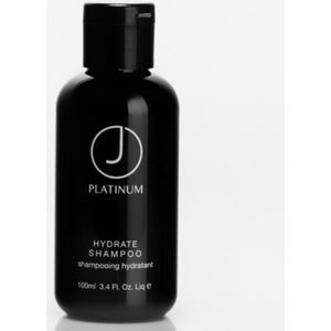 J Beverly Hills Platinum Hydrate Shampoo 100 ml -  vrouwen - Voor Beschadigd haar/Verzwakt en breekbaar haar