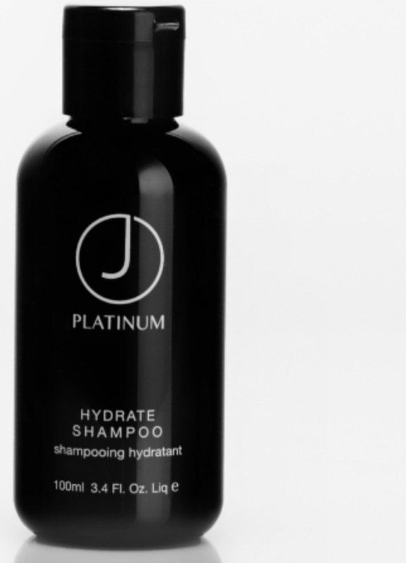 J Beverly Hills Platinum Hydrate Shampoo 100 ml -  vrouwen - Voor Beschadigd haar/Verzwakt en breekbaar haar