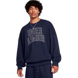 Under Armour Icon Heavyweight Terry Oversized Sweatshirt Blauw L Man