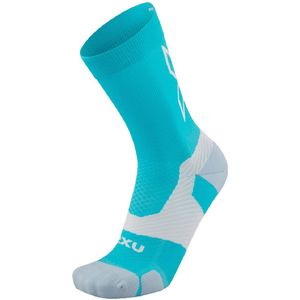 2xu Vectr Light Cushion Crew Lange Sokken Blauw EU 35-37 1/2 Man,Vrouw
