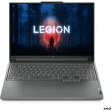 Lenovo Legion Slim 5 16APH8 - Laptop - 16"" WQXGA IPS - 165 Hz - AMD Ryzen 7 7840HS - NVIDIA GeForce RTX 4070 - 32 GB DDR5 - 1 TB SSD - Wi-Fi 6E, Bluetooth 5.1 - Windows 11 Home - grijs