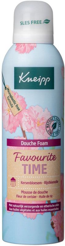 Kneipp - Favourite Time - Douche Foam - 3 x 200 ml - Kersenbloesem