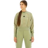 Adidas Z.n.ewoven Sweatshirt Groen S Vrouw