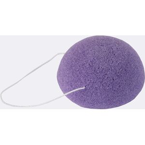Konjak spons lavendel - paars - exfoliëren - 100% natuurlijk - gezichtsreiniging
