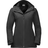 Jack Wolfskin Norrland 3In1 Outdoorjas Dames - Black - Maat XS
