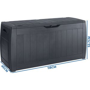 Kussenbox - waterdicht - 270L - zwart