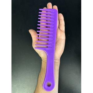 Mafia Men Kam - Grove kam - styling kam - Paarse Kam - Kappers kam - Barbier Kam - Professional Haar Kam - Groote Kam