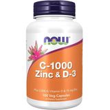 Vitamine C-1000, Zinc & D-3 100v-caps