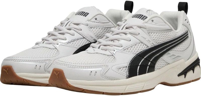 PUMA - Milenio - Sneakers - Wit - Stof - Rubber Zool