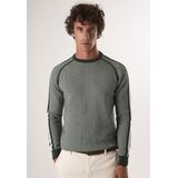 Felix Hardy - Ronde Hals Trui - Licht Groen - Pullover - 100% Katoen