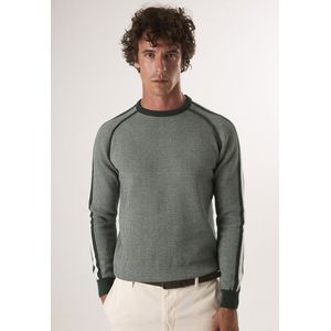Felix Hardy - Ronde Hals Trui - Licht Groen - Pullover - 100% Katoen
