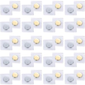 20 pairs of invisible magnetic buttons - Magnetic Closures for Sewing Handbags and Clothes