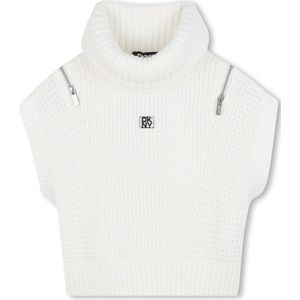 DKNY - D62382 - Sweatshirt - Wit - Mouwloos - 80% Polyester