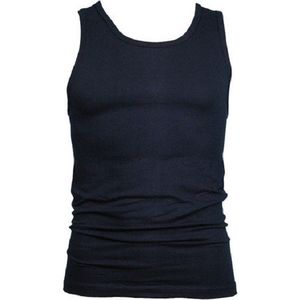 Heren hemd - singlet - Beeren - Comfort feeling - maat M - donkerblauw -