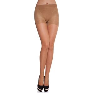 Merry Style Dames Panty – 20 DEN - Halsterloos - Polyamide – Beige – M - MS-GB-127