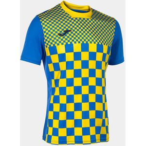 Joma Flag Iii T-shirt Met Korte Mouwen Geel,Blauw S Man