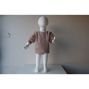 Teddy Romper - romper als cadeau - babykleding romper - romper uniseks - baby born - rompertjes baby - rompertjes - romper lange mouwen winter - teddy - nieuwborn romper - rompertje - baby kleding meisje - baby kleding jongens - romper maat 62