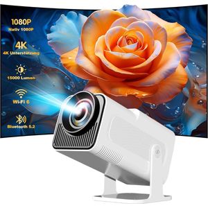 Equivera Mini Beamer - Draagbare Beamer - Beamer - Mini Beamer Projector - Projector - Mini Projector