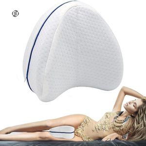 Equivera kniekussen voor in bed - kniekussen - beenkussen - kniekussen voor in bed zijslapers - kniekussen orthopedisch - kniekussen traagschuim