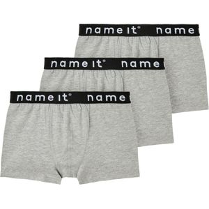 NAME IT NKMBOXER 3P NOOS Jongens 3-pack Onderbroek - Maat 122/128