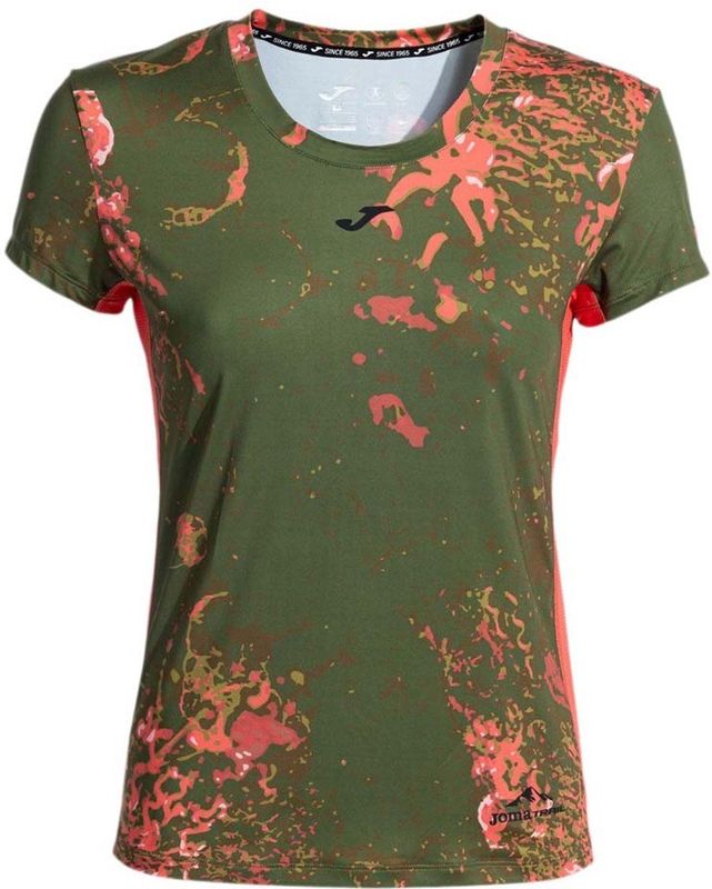 Joma - Mystic - T-shirt - Groen - Korte Mouwen - Dames
