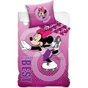 Minnie Mouse Dekbedovertrek Minnie Mouse 140 X 200 Cm Roze