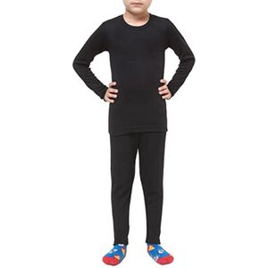 Thermische Winter Ondergoed Set voor Kinderen - Lange Broek en Lange Mouwen Top