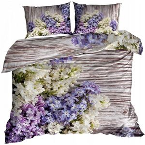 3D Katoen Satijn Beddengoed Set 160x200 cm