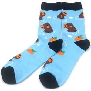Sokken - Capybara - Katoen - Uniseks - Schoenmaat 38-45