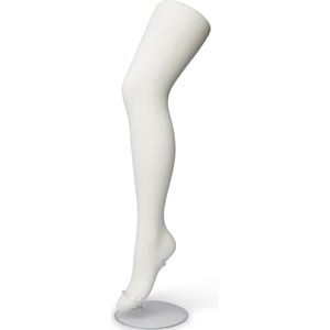 Bonnie Doon Biologisch Katoenen Maillot Dames Off White maat 38/40 M - Uitstekende pasvorm - Gladde Naden - OEKO-TEX gecertificeerd - Bio Cotton Tights - Duurzaam en Huidvriendelijk Bio Katoen - Gebroken Wit - Crème - Ivoor - Off White - BP051900.110