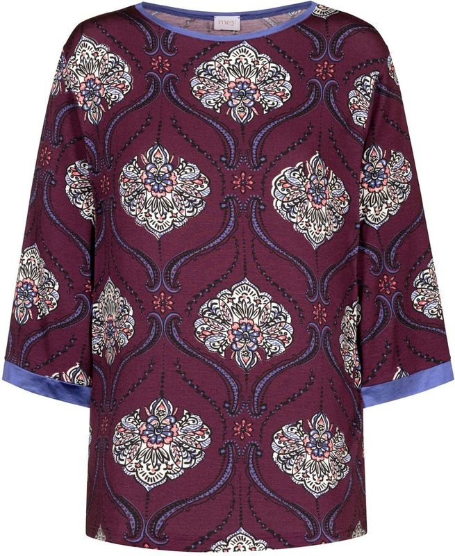Mey Pyjamatop bordeaux (Maat: L)