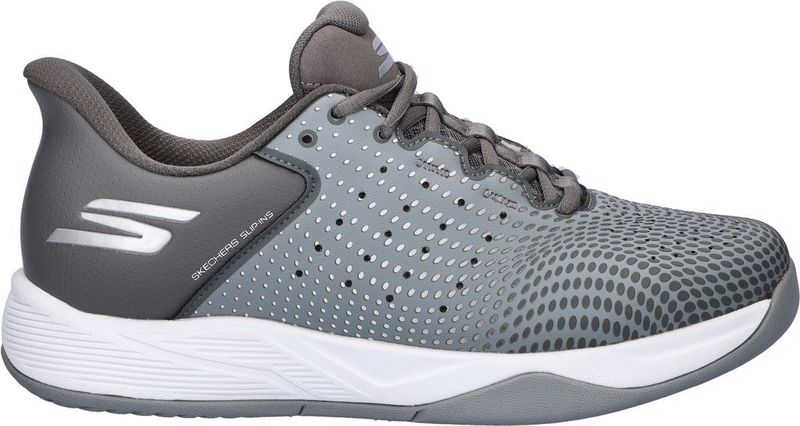 Skechers - Hands Free Slip-Ins Arch Fit Viper Court Road - Heren Sneaker - Taupe