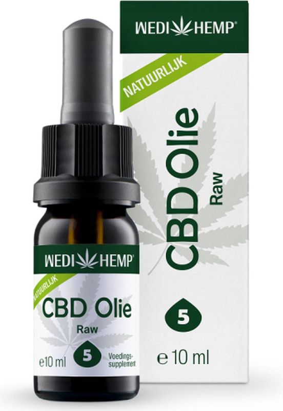 Wedihemp - CBD Olie 5% Raw - 10ml