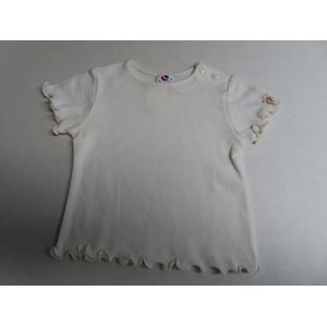 Absorba - T shirt korte mouwen - Meisje - Off white - 3 maand 62