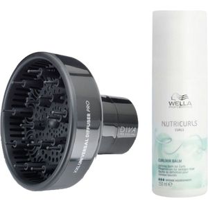 Diva Pro XXL Pro Diffuser + Wella Nutricurls Curlixir Balm 150ml