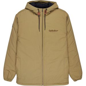 Quiksilver - June Battle - Bomberjack - Beige - Katoen Nylon Mix Stof