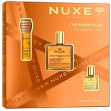 NUXE - Huile Prodigieuse Or Glow - Geschenkset - 50 ml - 10 ml - Huidverzorging