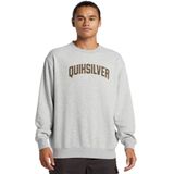 Quiksilver - Graphic Sweatshirt - Pullover - Antraciet - Katoen Polyester Mix