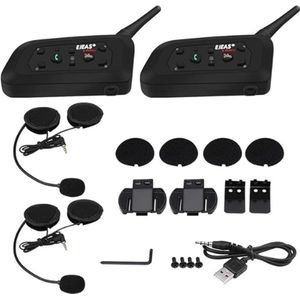 Motorhelm Headset (Set van 2) - Met Microfoon - Intercom Motor Helm - Headset Helm - Motor Communicatiesystemen - Motor Headset - Freecom - Bluetooth - Oortelefoon - Koptelefoon
