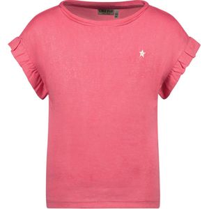Like Flo F402-5430 Meisjes T-shirt - Pink - Maat 140