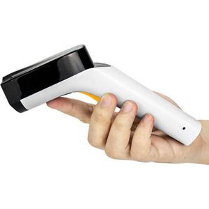 Netum WiFi (DHCP TCP UDP Network Protocol) maar ook 2.4 Wireless met Ontvanger en Bluetooth 1D 2D QR pdf417 Barcode Scanner. Over grote afstanden draadloos direct naar de pc, bluetooth naar Telefoon of Tablet of collecteren op intern geheugen.