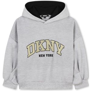 Dkny - D60249 - Hoodie - Kinder - Stedelijke Stijl - Comfortabel