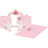 Amscan Uitnodigingen Met Envelop Prinses Roze 8 Stuks