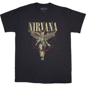 Nirvana - In Utero Heren T-shirt - XXL - Grijs