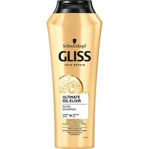 SCHWARZKOPF GLISS ULTIMATE OIL ELIXIR SHAMPOO TRAY 12 X 250 ML