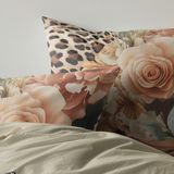 Zydante - Dekbedovertrek - 200x200 Cm - Leopard Bliss - Microvezel
