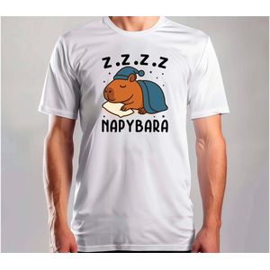 zzzz napybara - T Shirt - CuteGift - AdorableGift - GiftVibes - SoCute - SchattigCadeau - LiefCadeau - CadeauVibes - ZoLief - Capy - Capybara
