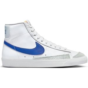 Nike Blazer Mid '77 - Maat 43 - White/Royal Blue - Sneakers heren