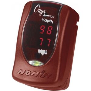 Nonin - Onyx Vantage 9590 - Pulse Oximeter - Rood