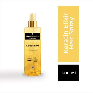 Francis Lauren-LIMITED EDITION !!! - Keratine Elixir Hair Care Spray -Beschermende en Herstellende Haarverzorging /Tegen Haaruitval /Bevat Keratine, Biotine, Panthenol en Hyaluronzuur /Voor Alle Haartypes - 200ml - Care Compex
